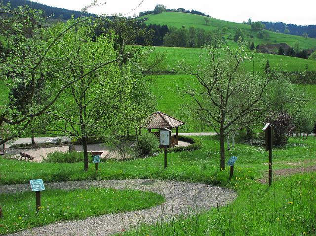 Oberentersbach, Erholungsanlage, Wassertretstelle.JPG